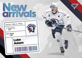 Luke Adam Plzen Tipsport ELH 2023/24 SportZoo 1. serie New Arrival #NA-16